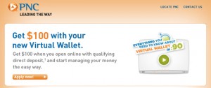 pnc bank account checking bonus promotion check