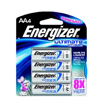 Energizer e2 Lithium Batteries - AA by Energizer $10.4 @Amazon 