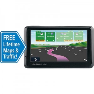 Garmin nuvi 1390 GPS Navigator with Lifetime Maps-Traffic, Dash Mount $169 @Meijer 