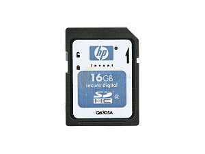 $11.99 HP 16GB Class 4 SDHC Memory Card at Newegg 