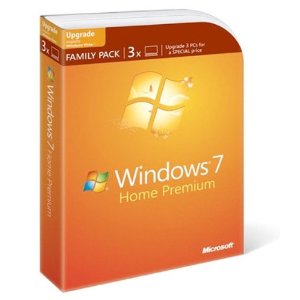 Amazon: Microsoft Windows 7 Home Premium Upgrade Family Pack $99.99 FS 