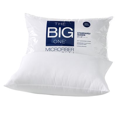 The Big One® Microfiber Pillow - Standard $4.25 shipped at Kohls 