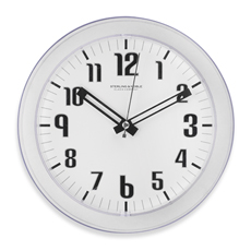 Translucent 7" Wall Clock in various color $3 @Bed Bath Beyond 