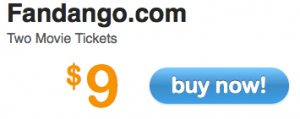 2 Fandango Movie Tickets $9 @Living Social 