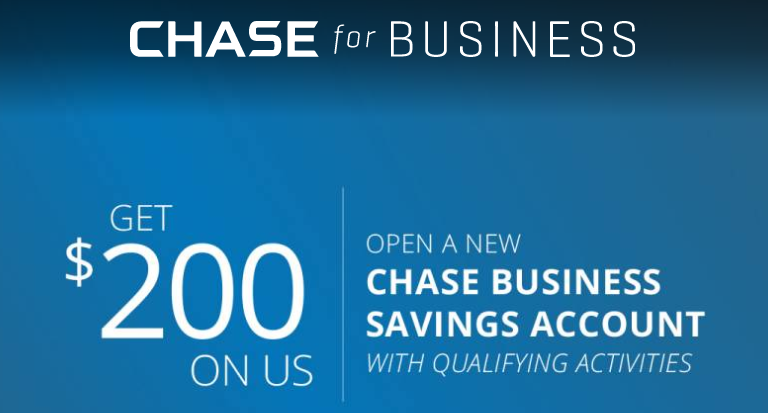 Chase for Business $200 Savings Bonus